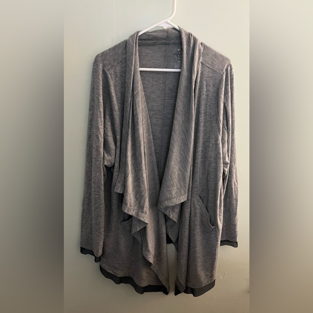 Livi Active Open Drape Cardigan
